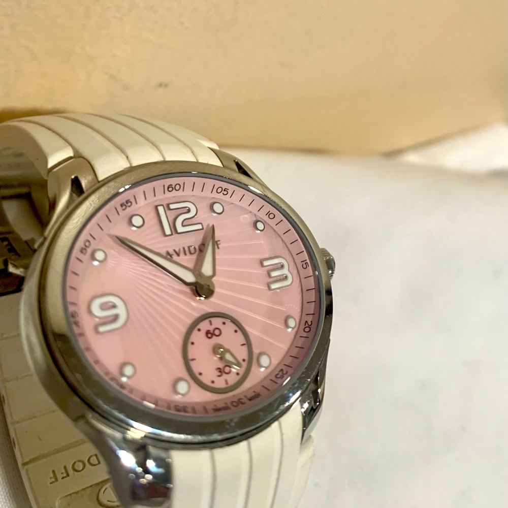Davidoff Very Zino Luxury rubber strap watch
